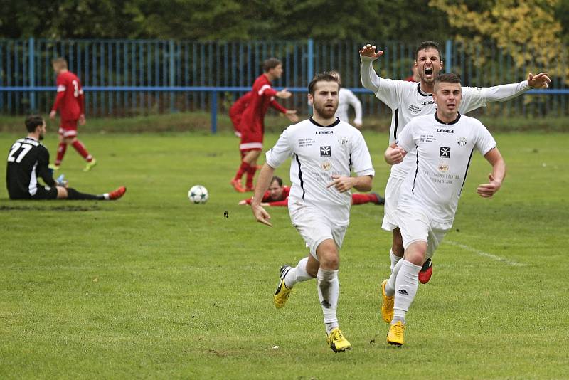 Baník Libušín - SK Hřebeč  2:3pk, KP, 23. 9. 2018