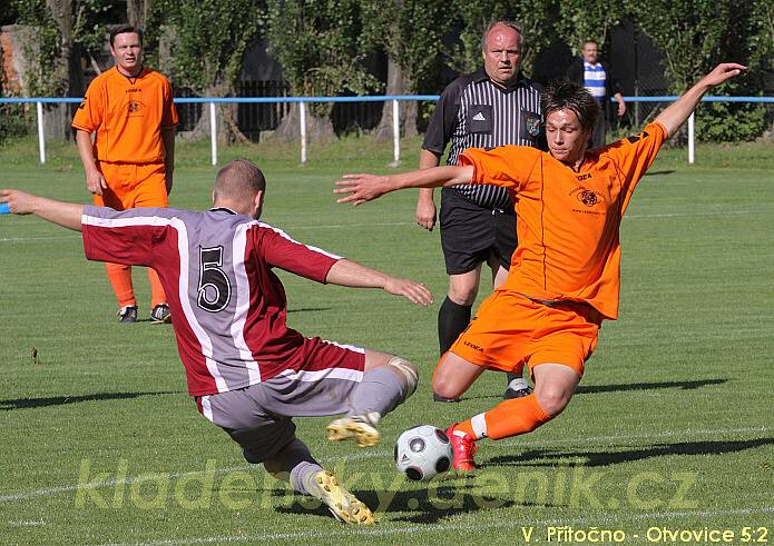 Velké Přítočno - Otvovice 5:2 (3:2), OP, hráno 20.6.2009