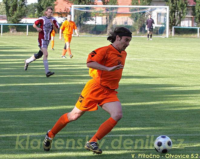 Velké Přítočno - Otvovice 5:2 (3:2), OP, hráno 20.6.2009