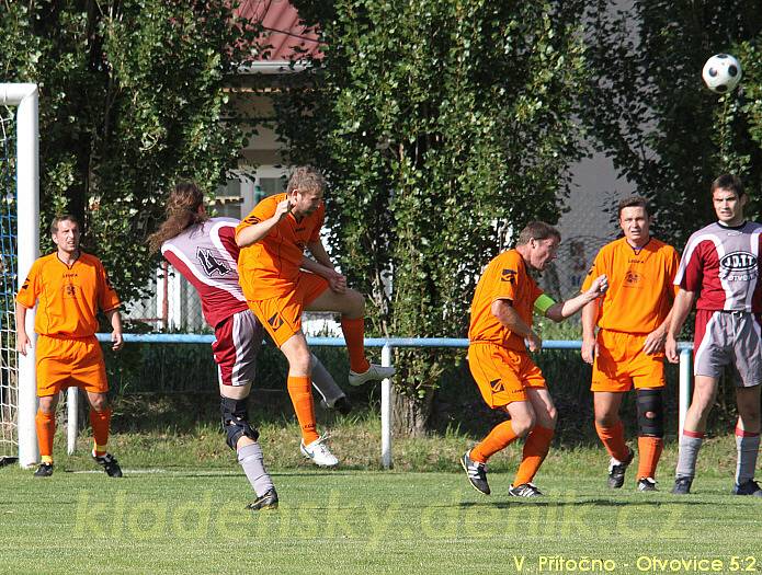 Velké Přítočno - Otvovice 5:2 (3:2), OP, hráno 20.6.2009