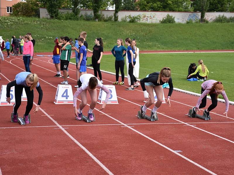 Krajské kolo sazka olympijského víceboje se konalo ve Slaném.