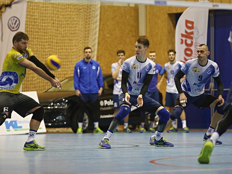 Kladno volejbal cz - Dukla Liberec 2:3, Extraliga volejbalu, Kladno, 16. 12. 2017