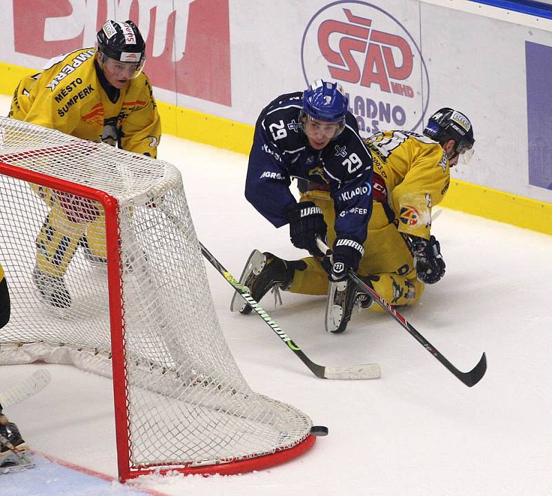 Rytíři Kladno - Šumperk, 1.liga LH 2014-15, 12.11.14