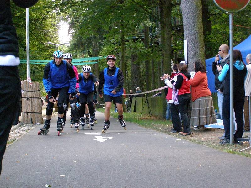 Kladenský in-line maraton 2014.