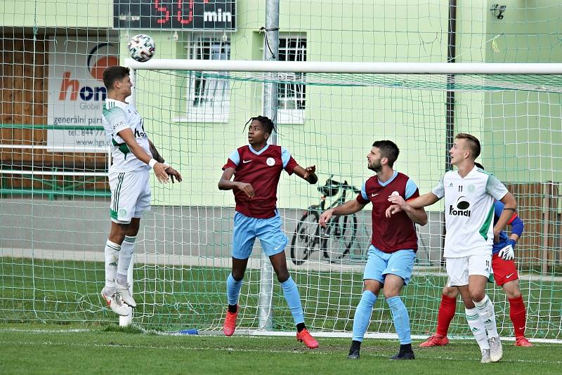 Sokol Hostouň - SK Rakovník 2:0 (1:0), ČFL 25. 9. 2021