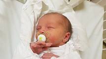 TOMÁŠ FALTUS, KLADNO. Narodil se 11. prosince 2017. Po porodu vážil  3,4 kg a měřil 50 cm. Rodiče jsou Alice Kafková a Tomáš Faltus. (porodnice Kladno)