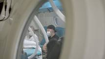 Hyperbarická komora v kladenské nemocnici