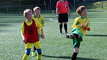 Meziokresní turnaj fotbalových výběrů U11 a U12 v Kladně-Švermově se zúčastnily týmy Kladno, Rakovník, Beroun a Mělník.