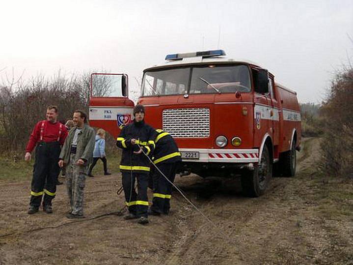 Zásah Sboru dobrovolných hasičů Vinařice.