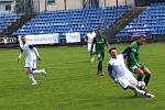 První příprava po mnoha měsících, SK Kladno (v bílém) prohrálo doma s celkem  Velké Hamry 0:3.