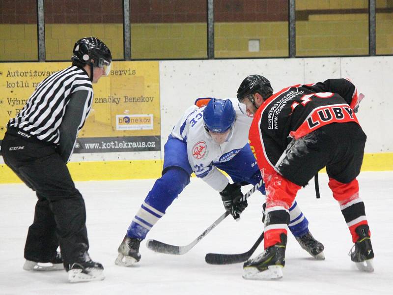 Okresní přebor Strakonicka: TJ Start Luby (černooranžové dresy) - TJ Sušice 2:6