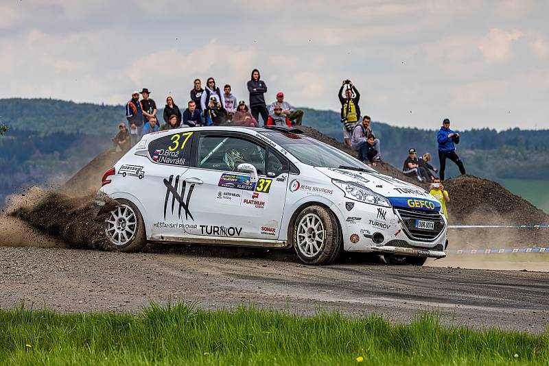 56. Rallye Šumava Klatovy - rychlostní zkouška Koráb.