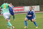 Divize - skupina A: Sušice (v modrém) - Čížová 1:2.