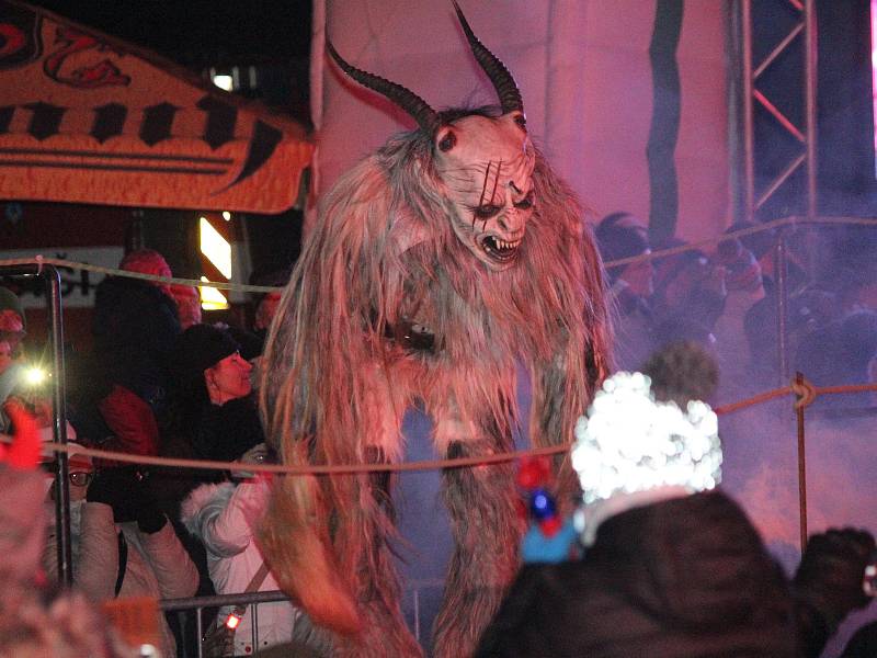 Krampuslauf v Klatovech 2018.