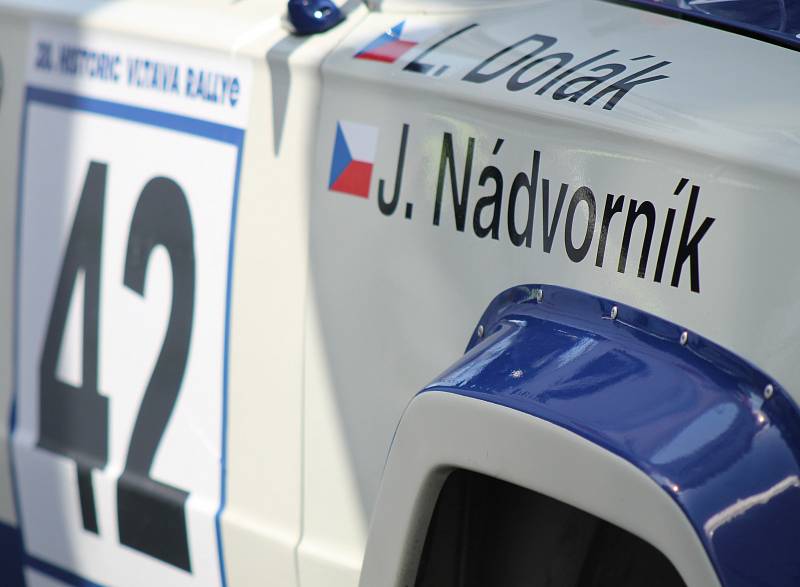 28. Historic Vltava Rallye - start Klatovy.