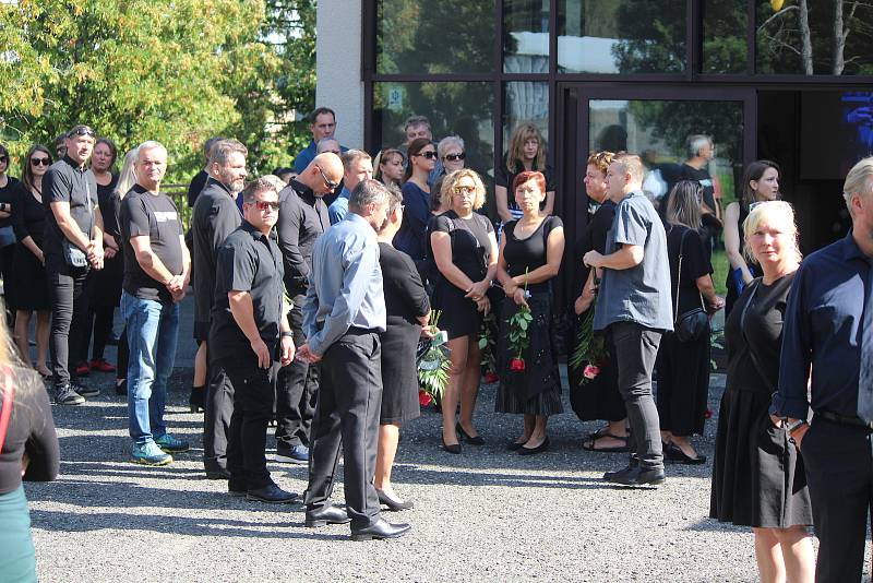 Pohřeb Zikmunda Schwarzkopfa ml. v Sušici.