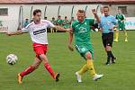 Divize 2016/2017: SK Klatovy 1898 (bílé dresy) - 1. FC Karlovy Vary 1:3