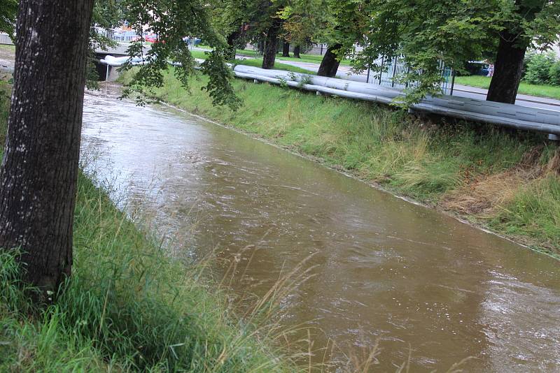 Drnový potok v Klatovech.
