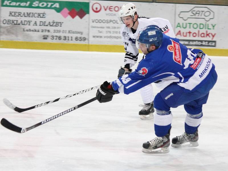 II. liga SHC Klatovy - HC Tábor 3:1.