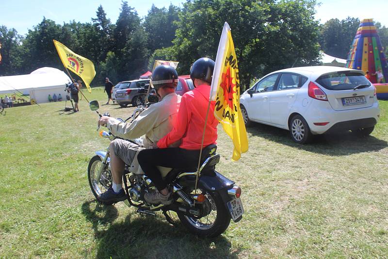 Z protestní akce proti úložišti jaderných odpadů.