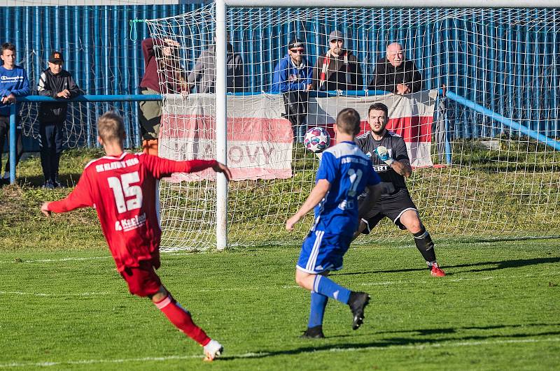 Fotbalisté divizních Klatov remizovali v 11. kole soutěže na hřišti Soběslavi 2:2, i když po prvním poločase vedli o dvě branky.