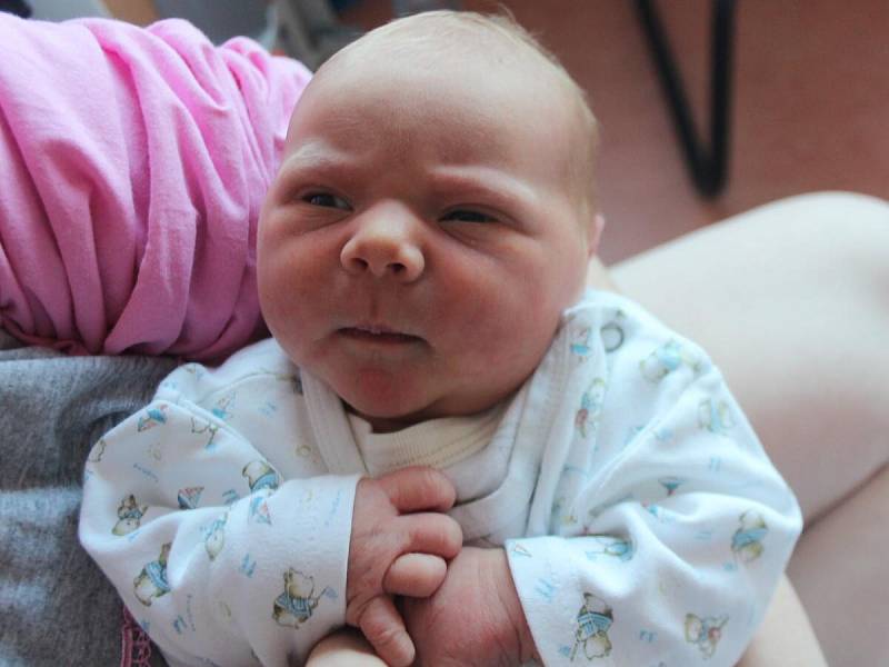 Amálie Vokáčová z Nepomuka (3600 gramů, 50 cm) se narodila v klatovské porodnici 31. prosince v 18.21 hodin. O tom, že Beátka (4,5) bude mít sestřičku, věděl jen tatínek Michal, který společně s maminkou Janou přivítal holčičku na svět.