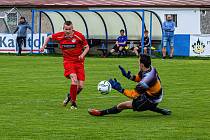 19. kolo I. B třídy, skupina B: SK Klatovy 1898 - FK Horažďovice 5:3.