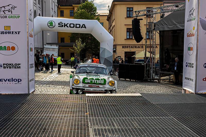 Zahájení 56. Rallye Šumava Klatovy.