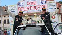 V sobotu se na Horažďovicku jela 38. Rally Pačejov.