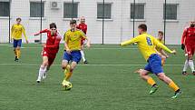 17. kolo FORTUNA divize A: Petřín Plzeň (červení) - SENCO Doubravka 0:3.