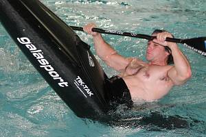 Vávra Hradilek trénoval v sušickém bazénu.