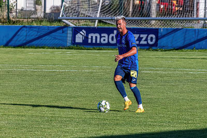 Letní příprava: SK Klatovy 1898 - TJ Jiskra Domažlice (modří) 0:5.