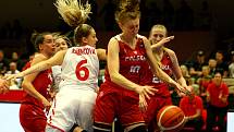 Basketbal ženy ME U20 ČR - Polsko