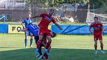 Letní příprava: SK Klatovy 1898 - TJ Jiskra Domažlice (modří) 0:5.