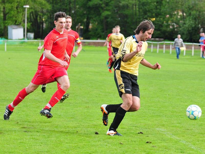 1. B třída Mochtín - Strážov 4:1.