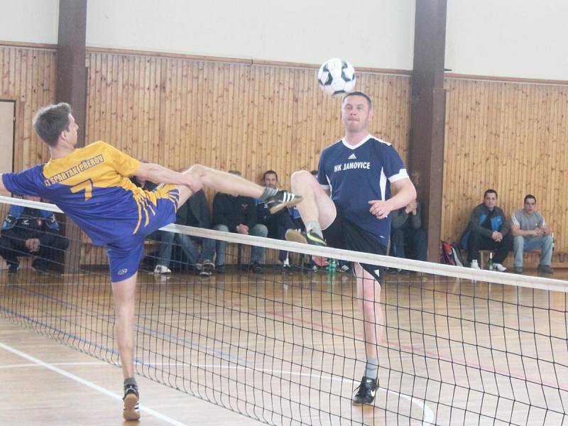 I. nohejbalová liga mužů NK Janovice - TJ Spartak Přerov 2:6.