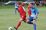 Fotbal, 1. A třída: Pačejov (červené dresy) - Horažďovice