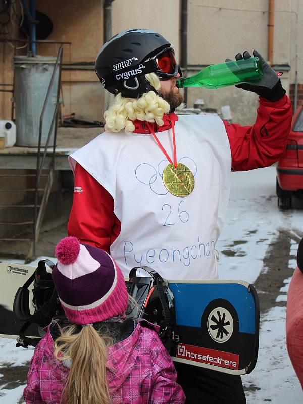 Masopustní průvod v Chudenicích.