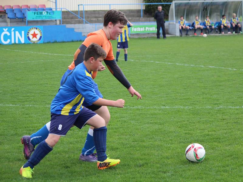 Okresní přebor mladších žáků 2016/2017 : Měčín (oranžové dresy) - Sušice B 1:13