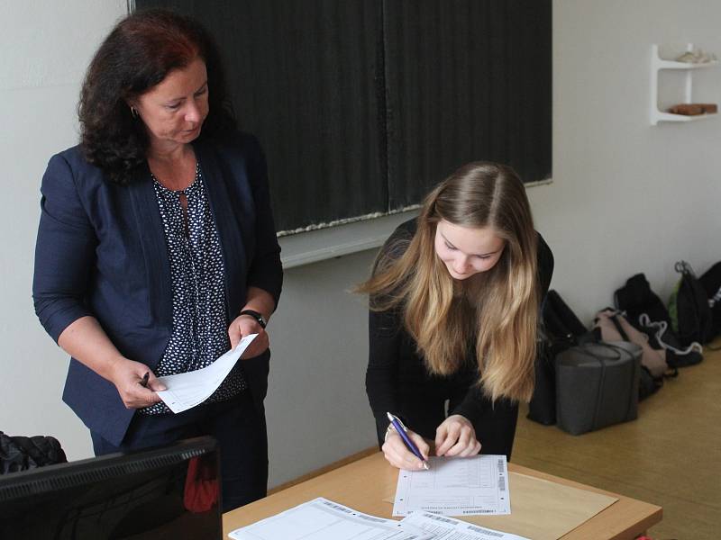 Přijímací zkoušky do čtyřletého studia na Gymnáziu Jaroslava Vrchlického Klatovy