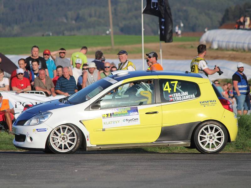 Rallye Šumava Klatovy 2018: RZ 1 - Klatovský okruh