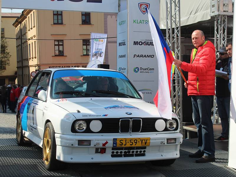 Start Historic Vltava Rallye 2017