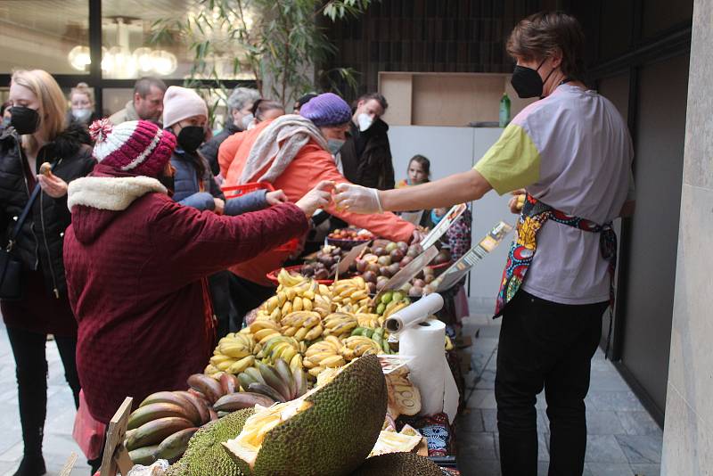 Africké trhy v Klatovech.