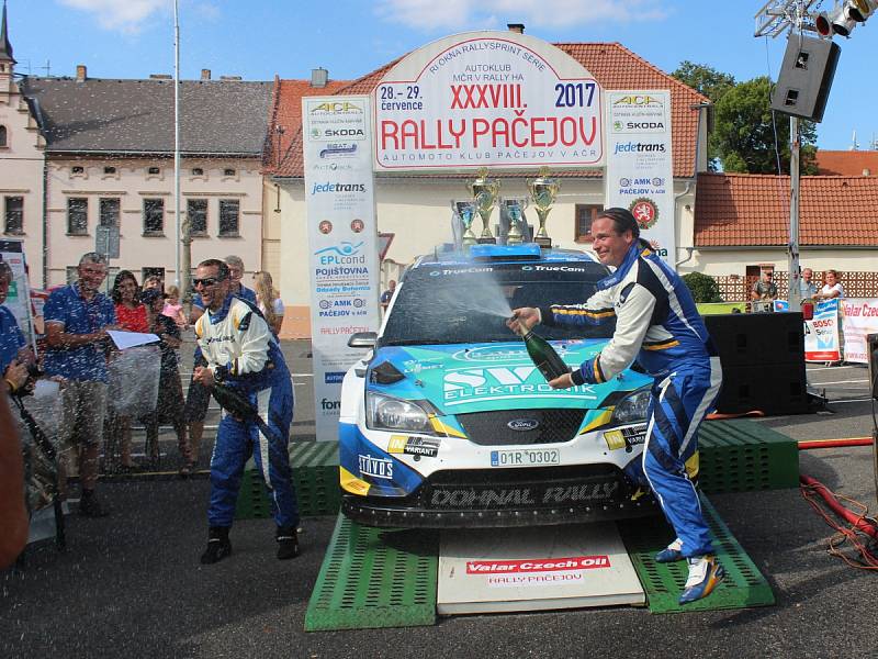 V sobotu se na Horažďovicku jela 38. Rally Pačejov.