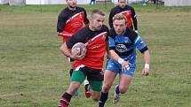 Rugby Šumava Nýrsko (na archivním snímku hráči v oranžových dresech).