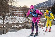 Běžec na lyžích Jan Šrail (na snímku ze slavné Marcialonzi) si na další závod v rámci Visma SkiClassic musí počkat do neděle.