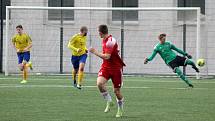 17. kolo FORTUNA divize A: Petřín Plzeň (červení) - SENCO Doubravka 0:3.