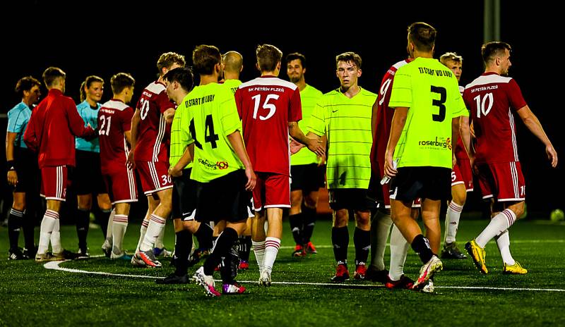 9. kolo I. A třídy: SK Petřín Plzeň B - TJ Start Luby 5:0.