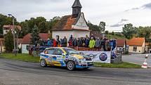 43. ročník Invelt Rally Pačejov vede po prvním dnu Jan Kopecký.