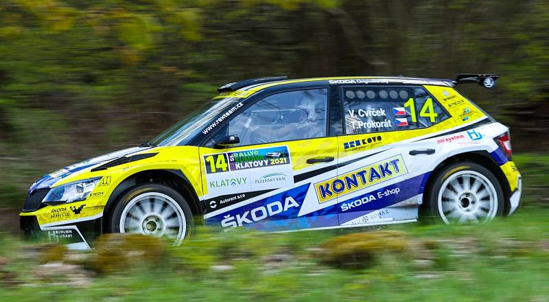 Rallye Šumava Klatovy ovládl Kopecký, plzeňský Václav Pech měl potíže s turbem.